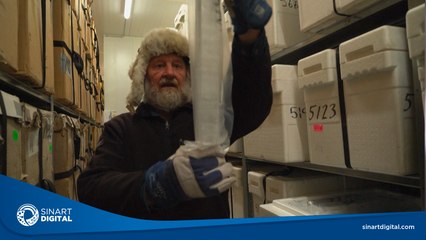 Biblioteca bajo cero cuentan el pasado del clima