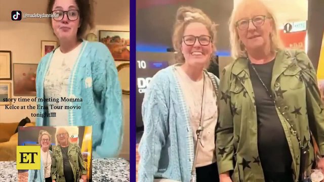 Travis Kelce's Mom Attends Taylor Swift's Eras Tour Concert Film