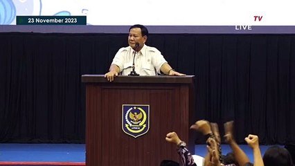 Prabowo di Rakerda Apdesi, Ingatkan Pemimpin Jangan Banyak Bicara
