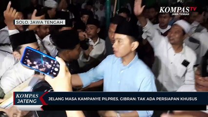 Jelang Masa Kampanye Pilpres, Gibran: Tak Ada Persiapan Khusus