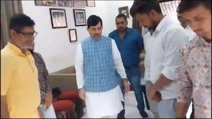 छपरा: भाजपा सांसद रुड़ी के आवास पर पहुंचे पूर्व सांसद शाहनवाज हुसैन, सुनिए क्या कहा