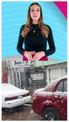 Zacatecas y otras regiones del país se pintaron de blanco tras ser sorprendidas por una nevada #TuNotiReel