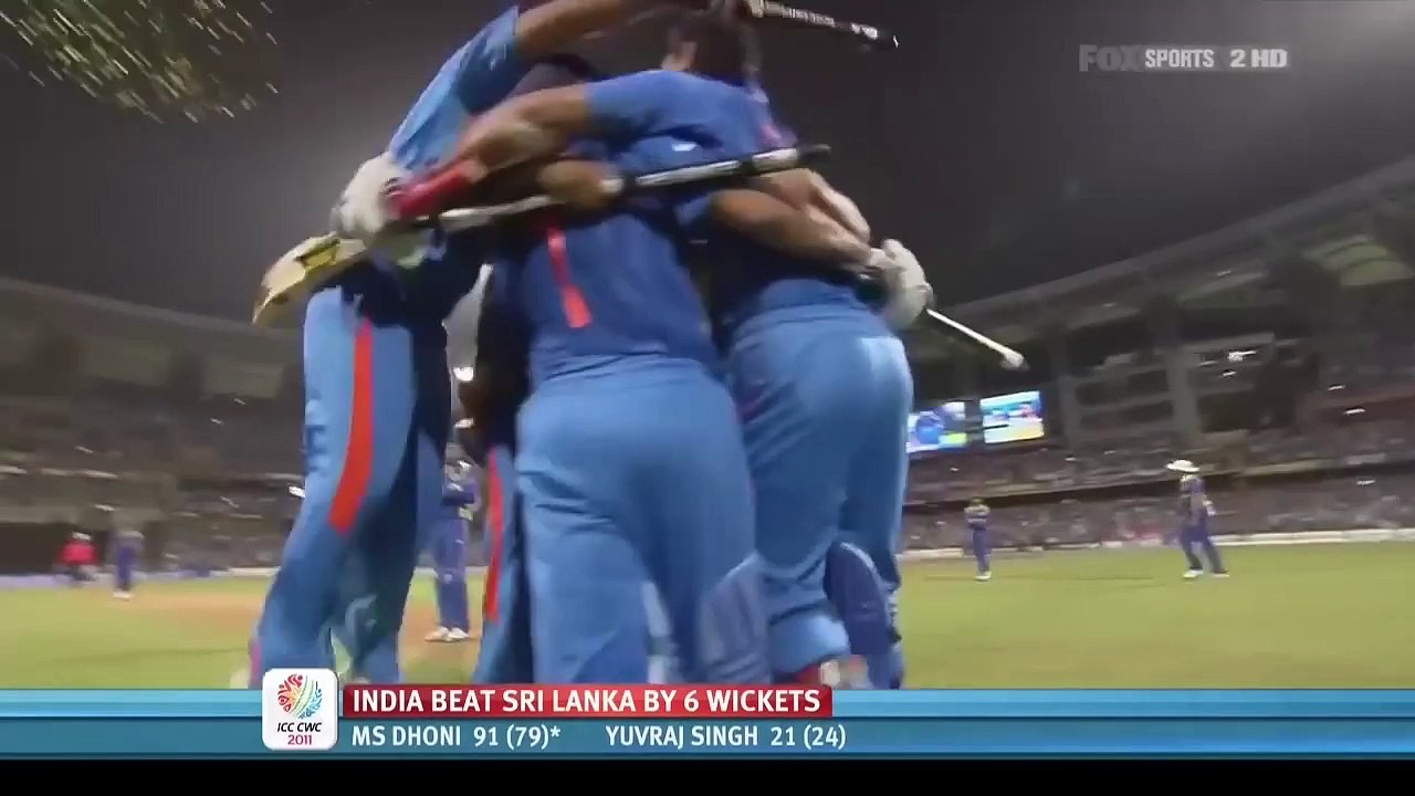 MS Dhoni World Cup Winning Six _ ICC World Cup Final 2011 _ HD