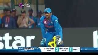 MS Dhoni breaks Bangladesh hearts