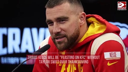 Kelce's Turkey Touchdown: No Taylor, Just KFC.