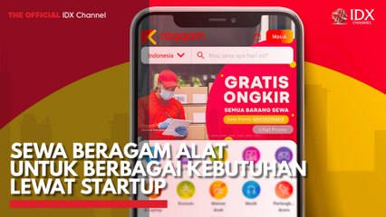Sewa Beragam Alat Untuk Berbagai Kebutuhan Lewat Startup