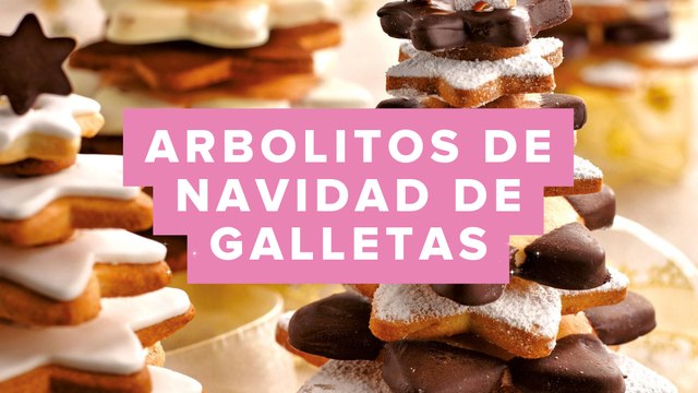 Receta: arbolitos de Navidad de galletas