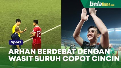 Viral Pratama Arhan Debat dengan Wasit Disuruh Copot Cincin Kawin, Netizen: Itu Jimatnya, Pak!