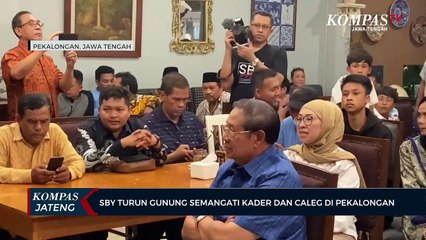 SBY Turun Gunung Semangati Kader dan Caleg di Pekalongan