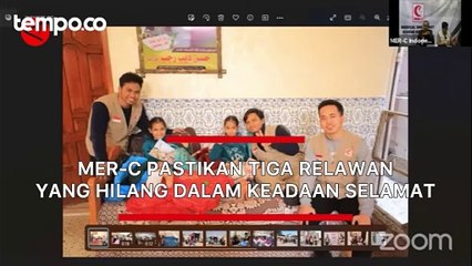 Mer-C Pastikan Tiga Relawan Indonesia yang Hilang Dalam Keadaan Selamat