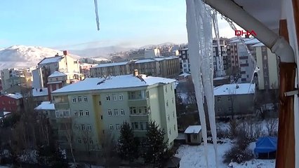 Ardahan'da Soğuk Hava Etkisini Artırıyor