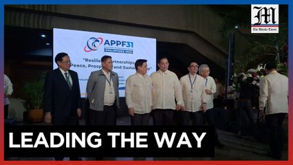 Zubiri, Romualdez welcome delegates to Asia-Pacific Parliamentary Forum