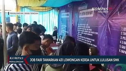 Job Fair Career SMK Negeri 1 Kedungwuni, Cukup Scan QR code untuk Lamar Kerja