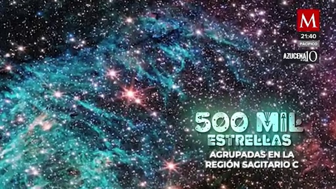 La NASA revela imagen impactante del corazón de la Vía Láctea