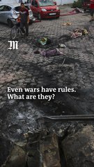 Even wars have rules. What are they?