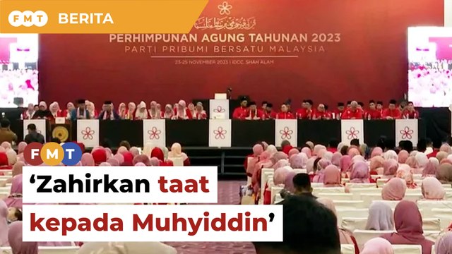 Peja gesa pemimpin Bersatu terus taat kepada Muhyiddin