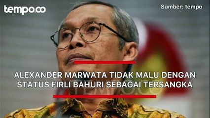 Tải video: Alexander Marwata Tidak Malu dengan Status Firli Bahuri Sebagai Tersangka