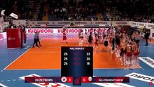 Galatasaray dibe vurdu! Milli voleybolcu maç biter bitmez gözyaşlarına boğuldu