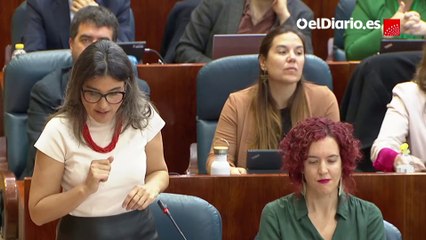 Manuela Bergerot se estrena en la Asamblea de Madrid: “No hay nada más español que el feminismo”