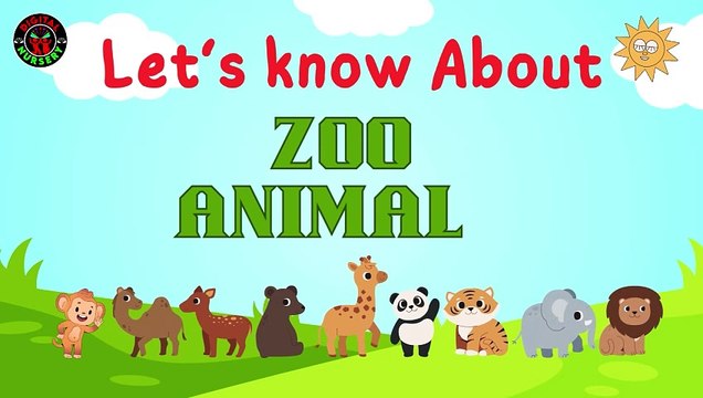 zoo Animals|Animal Sound |Learning Zoo Animals For Kids|Educational Videos For Children|Go To Zoo