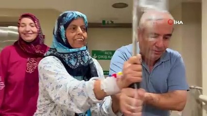 Gelin, 2 ay ömür biçilen kaynanasına yeniden yaşam oldu