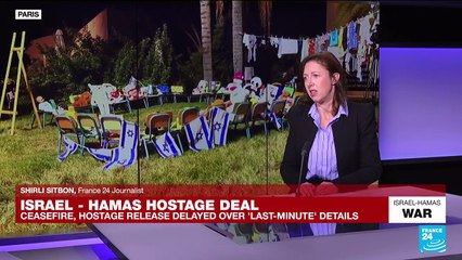 What we know: Israel-Hamas truce deal for hostage release hits last-minute snag