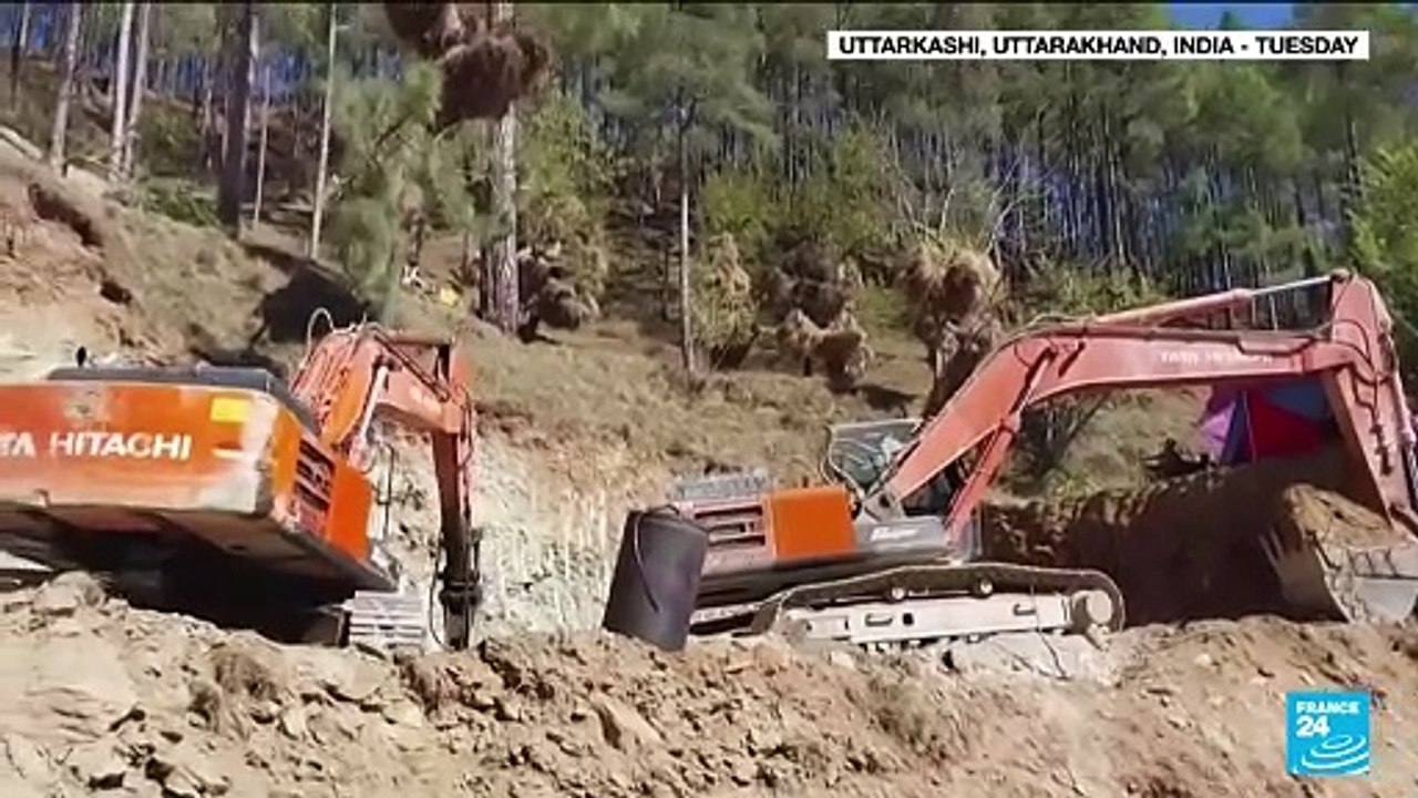 Families, ambulances on standby as Indian rescuers near 41 trapped workers