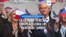 La extrema derecha europea aclama la victoria del eurófobo y antiislamista Wilders en Países Bajos