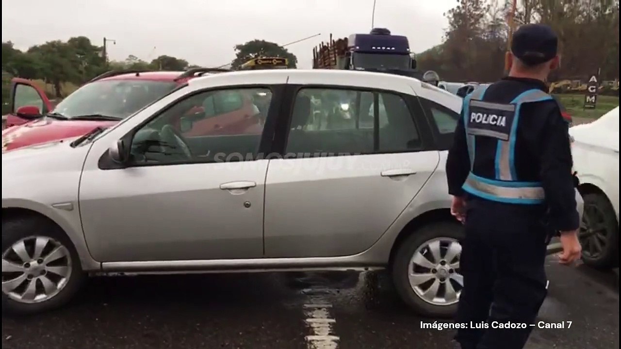 Doble accidente sobre Ruta 66