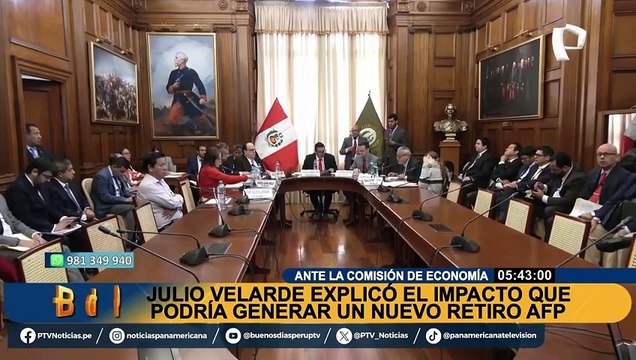 Julio Velarde advierte que el retiro de fondos AFP generaría alza de tasas de interés