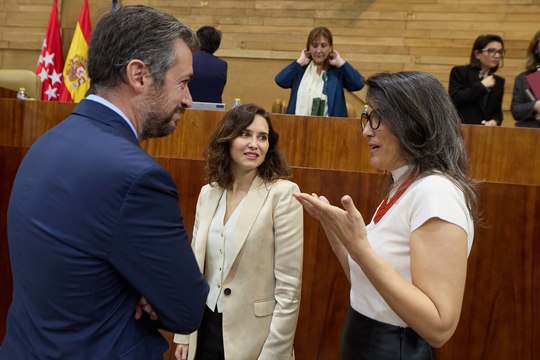 Ayuso, a Más Madrid: A ver si usted va a ser más mujer que yo. Más Madrid puede ser