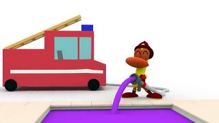 Let's be Firefighters... with Aliens-  - Pocoyo in English - Official Channel - Cartoons for Kids