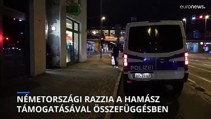 Ezúttal a Hamászt támogató szervezeteknél razziázott a német rendőrség