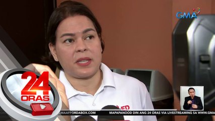 Panghihimasok sa soberanya ng bansa kung makikipagtulungan ang gobyerno sa ICC — VP Duterte | 24 Oras
