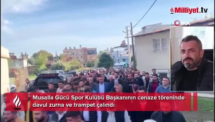 Spor kulübü başkanına pusu! Cenazede davul zurna çalındı