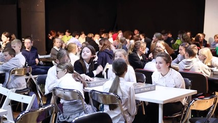 Dziennik Zachodni / Olimpiada gier planszowych IPN / reporter Tomasz Kawka