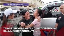 Jeritan Tangis Ibu Sambut Peti Jenazah Mahasiswa Asal Medan yang Tewas di Kos di Bali