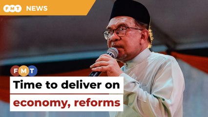 After 1 year as PM, Anwar told to focus on economy, reforms