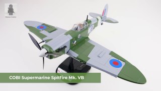 COBI World War II | 5725 --- Supermarine Spitfire Mk. VB --- unboxing and pure build --- part 1