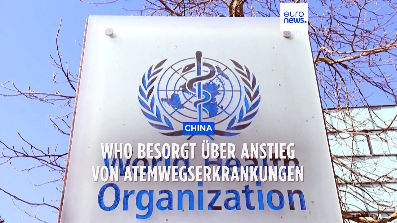 WHO besorgt über Zunahme von Lungenentzündungen in China