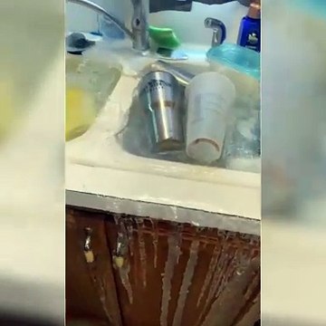 Kapıyı açık unutmanın hazin sonu! Ev buz tutmuş…