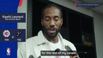 Kawhi expects Spurs fans to boo him