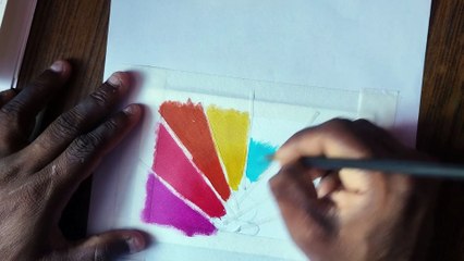 Simple color Buddha painting for kids | Buddha Drawing | Acrylic Painting