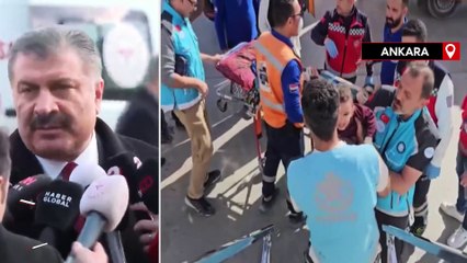 Gazzeli 3 yaralı çocuk Ankara'ya getirildi