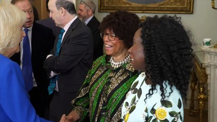The Queen hosts a reception for Booker Prize nominees