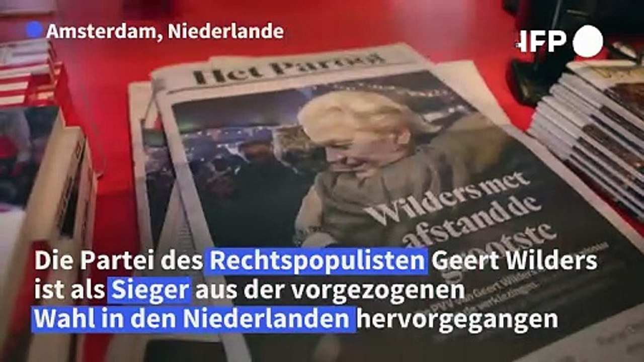 Rechtspopulistischer Wahlerfolg: Gemischte Reaktionen in den Niederlanden