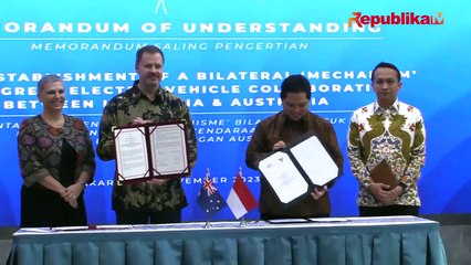 Indonesia Kerja Sama Dengan Australia Kembangkan Kendaraan Listrik