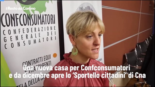 Una nuova casa per Confconsumatori e da dicembre apre lo ?Sportello cittadini? di Cna