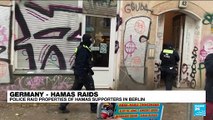 German police raid properties of Hamas supporters across the country