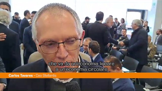 Stellantis, Tavares Hub economia circolare apre nuova era
